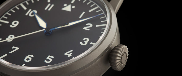 Laco Heidelberg Pilot Watch, Made in Germany 862094 Official distributor San Francisco