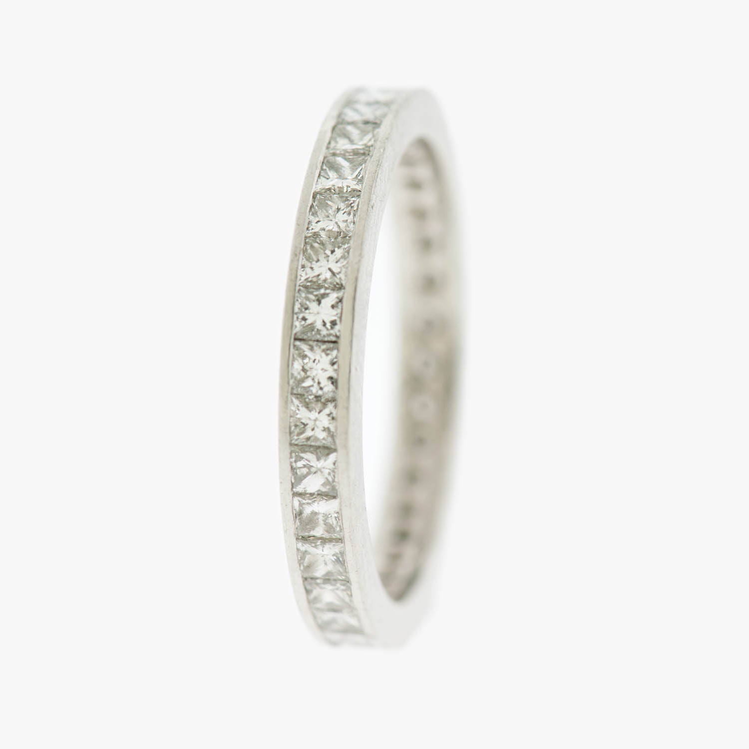 Platinum Wedding diamond band Ring Partita Custom design jewelry San Francisco 