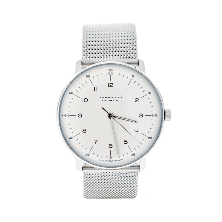 Junghans max bill sales stainless steel watch