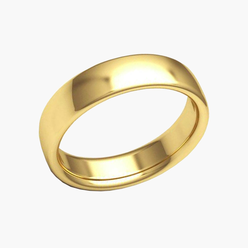 Gold Wedding Band 37.800233, -122.440168 San Francisco Jewelry Store