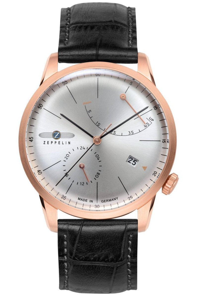 Zeppelin 7368-4 Watch Made in Germany San Francisco  Flatline Automatic series Partita customer design jewelry